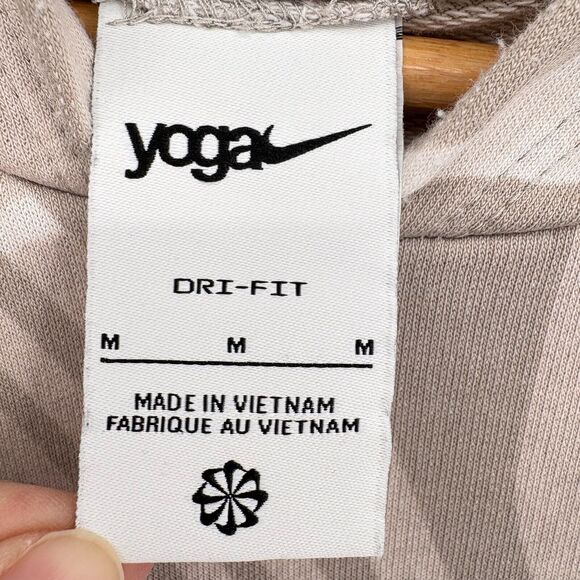 NIKE YOGA DRI FIT TERRY MEN A.I.R. ROBBIE SIMON HOODIE Medium DM5897-030 - Picture 8 of 11